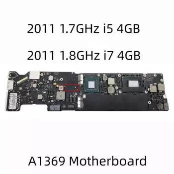 Оригинальная материнская плата MacBook Air, материнская плата A1466, i5, i7, 4 ГБ, 8 ГБ, 2010,2011,2012,2013,2014,2015,2017, 13 дюймов