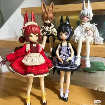 Оригинальная миниатюрная Подвижная кукла Ufdoll, Кукла шарнирная Ограниченная серия лифтов, украшение, настольная модель, фигурка, игрушки, подарки