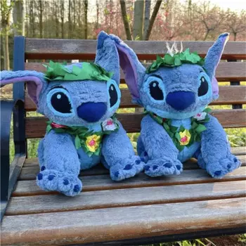 Оригинальная плюшевая кукла и игрушка Disney «Лило и Стич», гавайская версия, подарок