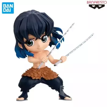 Оригинальная Подлинная игрушка-рассеиватель демонов Banpresto 13 см Qposket Hashibira Inosuke Аниме Фигурка кавайная кукла модель коллекционные игрушки