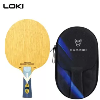Оригинальная ракетка для настольного тенниса LOKI MAMMON M6 PRO, 7-слойная деревянная ракетка для пинг-понга, профессиональная ракетка для пинг-понга с жесткой искусственной эва