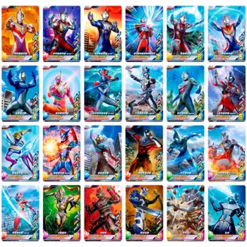 Оригинальная репродукция рассвета 1 Bomb Ultraman Fusion Arcade R Card An Orb Golza коллекционные карты Фигурки игрушки