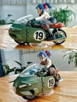 Оригинальная Сборная модель Bandai FRS Dragon Ball Bulma, трансформированная мотоциклетная экшн-фигурка, игрушка, подарок, коллекция