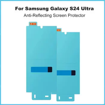 Оригинальная защитная пленка для экрана Samsung Galaxy S24 Ultra с антибликовым покрытием для Galaxy S24Ultra EF-US928CTEGUS