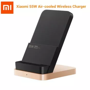 Оригинальное Беспроводное зарядное устройство Xiaomi 55 Вт, подставка для быстрой зарядки, док-станция, держатель для телефонов Redmi Note 10 Pro Mi 10 11 Pro