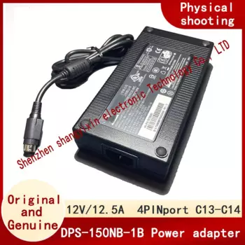 Оригинальное оригинальное зарядное устройство для сетевого адаптера, 4-контактный порт 12 в, а, зарядное устройство с портом C14