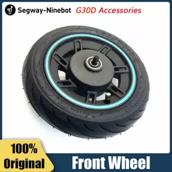 Оригинальное переднее колесо для Ninebot MAX G30D, складной умный электрический скутер, скейтборд, переднее колесо в сборе, аксессуары