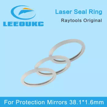 Оригинальное уплотнительное кольцо LEEOUKC Raytools 11021M2110009 для защитных зеркал 38,1*1,6 мм, используется для волоконной лазерной головки Raytools BM114S