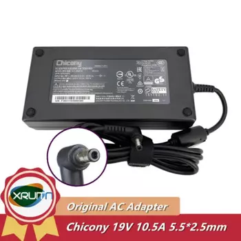 Оригинальное зарядное устройство Chicony A11-200P1A 19V 10.5A 200W AC для игрового ноутбука CLEVO PA70ES P650RG P671RG A200A005L A200A007L