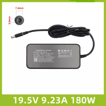 Оригинальное зарядное устройство для ноутбука ADC180TM 19,5 в 180 а 7,4 Вт 5,0x15,6 мм адаптер переменного тока для XIAOMI 1060 дюймов 1660TI G источник питания
