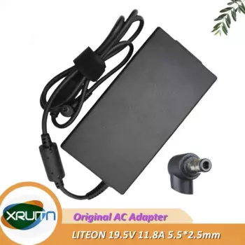 Оригинальное зарядное устройство для ноутбука LITEON PA-1231-16 19,5 В 11,8 А 230 Вт 5,5x2,5 мм, адаптер переменного тока, оригинальный блок питания для ноутбука