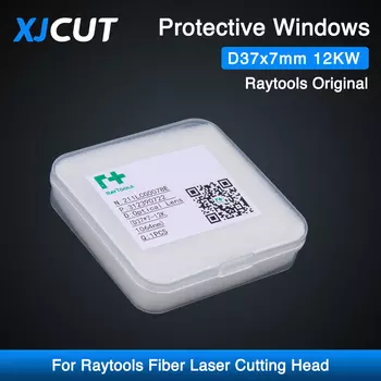 Оригинальное Защитное стекло для лазерного стекла XJCUT Raytools 37*7 12 кВт 1064 нм, Защитное стекло для лазерной головки Raytools BS06K BM114S Bodor