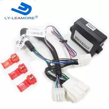 Оригинальные автомобильные боковые зеркала набор складных зеркал для CRV/ CIVI-C 2008-2015/Vezel 2010-2015 с автоматическим закрытием/открытием крыла Дистанционным Ключом