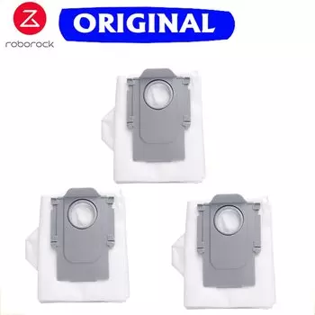 Оригинальные аксессуары Roborock s9 maxv slim, ткань для швабры, основные/боковые щетки, фильтр Hepa, мешок для пыли, запасные части для пылесоса Saros 10R