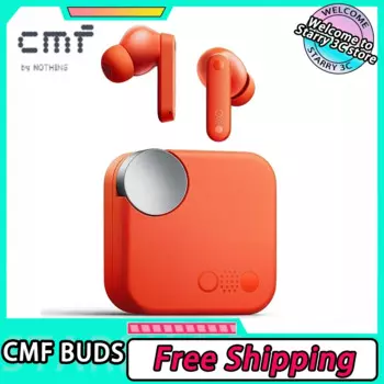 Оригинальные Bluetooth-наушники CMF от NOTHING BUDS с активным шумоподавлением, водонепроницаемые спортивные наушники с длительным сроком службы батареи, аксессуар для ПК