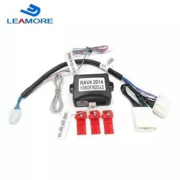 Оригинальные боковые зеркала для RAV4 2014-2018 без камеры 360 автоматическая система закрытия зеркал Бесплатная и