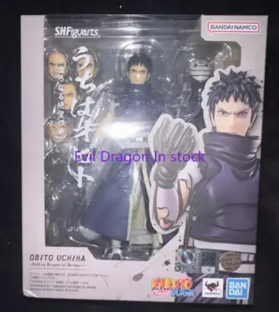 Оригинальные фигурки Bandai SH фигурок SHF Obito Uchiha полые мечты о отчаянии Наруто искусственные фигурки аниме коллекционные модели игрушки