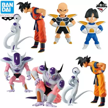 Оригинальные фигурки Banpresto Ichiban Kuji Dragon Ball friezson Gohan Son Goku Krillin, игрушки-куклы