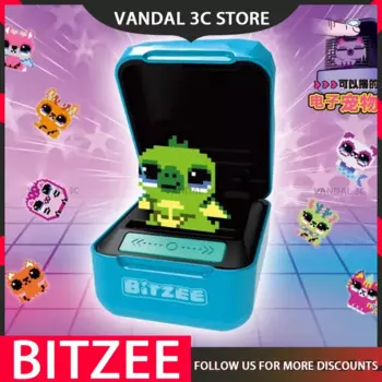Оригинальные интерактивные цифровые игрушки для домашних животных Bitzee Spinmaster, электронные цифровые домашние животные, виртуальные игры, умные тамагочи, детская игрушка-робот