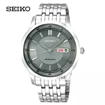 Оригинальные японские часы SEIKO для мужчин, автоматические механические водонепроницаемые модные часы из нержавеющей стали