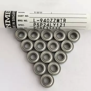 Оригинальные высокоскоростные подшипники NMB, 50 шт., фотоподшипники 630 730 740 840 850 940 950 1040 1050 1140 1280 ZZ, миниатюрные подшипники