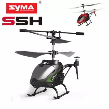 Оригинальный 3-канальный Радиоуправляемый вертолет SYMA S5H, детский игрушка самолет RC подарок на день рождения, устойчивый к падению, фиксированная высота