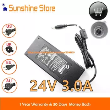 Оригинальный адаптер Meikai PDN-80-13 AC 24V 3.0A MDA038077 72W зарядное устройство для ноутбука