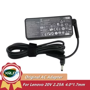 Оригинальный адаптер переменного тока ADLX45NCC3A 45W 20V 2.25A 4,0*1,7mm для Lenovo ideaPad 100S-14IBY, зарядное устройство для планшета ADLX45NLC3A 45N0294 01FR049