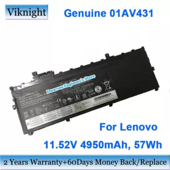 Оригинальный аккумулятор 11,52 в 4950 мАч 01AV4315 01AV430 для Lenovo ThinkPad X1 Carbon 2018 SB10K97587 01AV429 01AV430 01AV494 SB10K97586