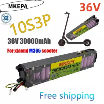 Оригинальный аккумулятор 36 В 30000 мАч для Xiaomi M365 M356 Pro специальный аккумулятор 36 В литий-ионный аккумулятор 30000 мАч. Для серии Xiaomi.