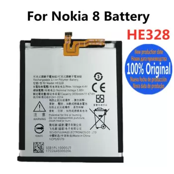 Оригинальный аккумулятор для телефона 2030 мАч HE328 для Nokia 8 Nokia8 аккумулятор в наличии Быстрая доставка + номер для отслеживания