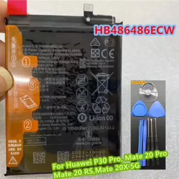 Оригинальный аккумулятор для телефона 4200 мАч HB486486ECW для Huawei P30 Pro,Mate 20 Pro,Mate 20 RS,Mate 20X