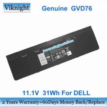 Оригинальный аккумулятор GVD76 11,1 В 31 Втч для ноутбука Dell Latitude E7240 E7440 E7250 Latitude 12 7000 Seroes Inspiron 15 5547 5447 5448