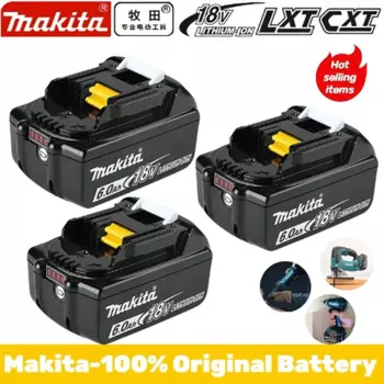 Оригинальный аккумулятор makita BL1850B BL1860 BL1850 BL1840 BL1830 отвертка аккумулятор и зарядное устройство 18 в запасные аккумуляторы для электроинструмента