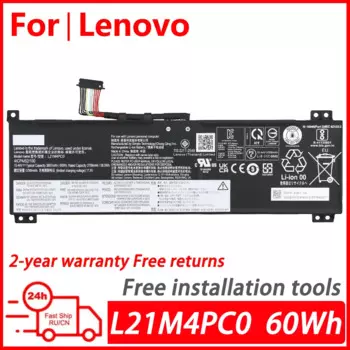Оригинальный аккумулятор WANGQIU для ноутбука Lenovo Y7000P R7000P Y9000K Y9000P R9000P R9000K 2022 series L21M4PC0 L21C4PC0 L21D4PC0