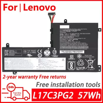 Оригинальный аккумулятор WANGQIU для ноутбука Lenovo Y7000 Y7000P 2018/2019 серии Legion Y530 L17C3PG1 L17C3PG2 L17L3PG1 L17M3PG1/2