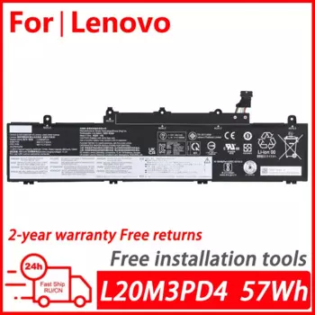 Оригинальный аккумулятор WANGQIU для ноутбука Lenovo L20L3PD4 L20M3PD4 L20C3PD4 L20D3PD4 L19C3PD5 L19D3PD5 L19M3PD5 L19L3PD5
