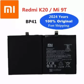 Оригинальный аккумулятор Xiao mi BP41 2024 года для Xiaomi Redmi K20 Mi 9T Mi9T, 4000 мАч, сменные аккумуляторы + номер отслеживания