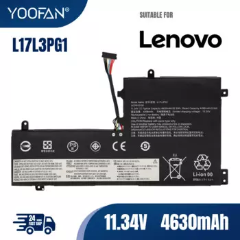 Оригинальный аккумулятор YOOFAN0 для ноутбука Lenovo Legion Y530 Y530-15ICH Y7000 Y7000P 2018/2019 L17C3PG2 L17L3PG1 L17M3PG1 L17M3PG3