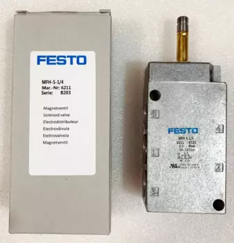 Оригинальный электромагнитный клапан Festo MFH-5-1/4 MFH51/4 6211
