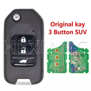 Оригинальный Автомобильный пульт дистанционного управления TWB1G721 с кнопкой ID47 2/3 МГц для Honda Accord City