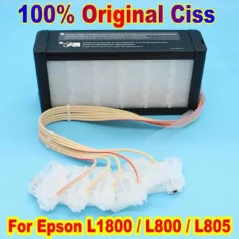 Оригинальный Ciss L800 L805 L1800 чернильный фотопринтер для Epson с 6 шт. чернильными демпферами L1800 в сборе