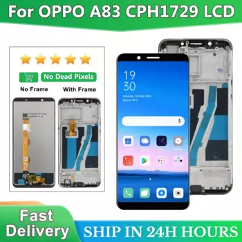 Оригинальный дисплей 5,7 дюйма для OPPO A83, ЖК-дисплей с рамкой для OPPO CPH1729, запасные части для ЖК-экрана