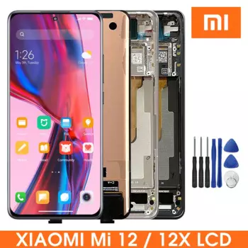 Оригинальный дисплей 6,28 дюйма для Xiaomi 12 Mi 12 2201123G, ЖК-дисплей с сенсорным экраном и дигитайзером в сборе для Xiaomi 12X 21123ac