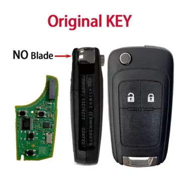 Оригинальный дистанционный откидной ключ FCF7941E 433 МГц для Opel Vauxhall Corsa Tourer 2009-2017 Cascade E Zafira Mokka Viva Astra J 5WK50079