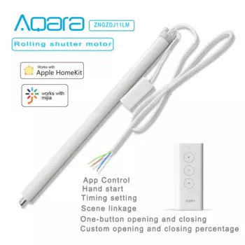 Оригинальный двигатель для занавесок Aqara Zigbee Smart Home, управление через приложение, Wi-Fi версия, автоматическое управление занавесками