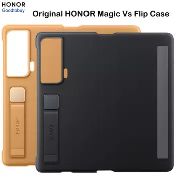 Оригинальный флип-чехол для HONOR Magic Vs Smart флип-чехол из искусственной кожи с окошком для сна, пробуждения, магнитной подставкой, защитный чехол для телефона