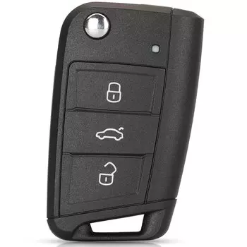 Оригинальный Флип-кошелек Jingyuqin Для Дистанционного Ключа Golf 7 Sportsvan GTI MK7 Skoda Octavia A7