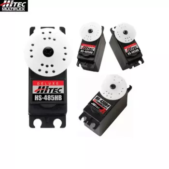 Оригинальный Hitec HS-485HB Аналоговый сервопривод Deluxe HD шарикоподшипник стандартный сервопривод 6,0 кг/45 г для радиоуправляемого вертолета самолета Bajas