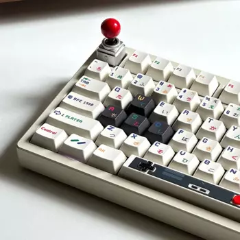 Оригинальный колпачок SFC 1990, сублимационная PBT, индивидуальная механическая клавиатура NGC, 87 клавиш